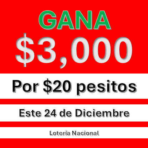 $3,000 por $20pesitos